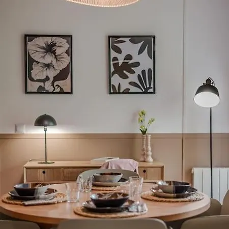 Orphee By Kleidos - 10min! Superbe T2, 4p, Parking Gratuit, Balcon