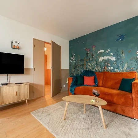 Orphee By Kleidos - 10min! Superbe T2, 4p, Parking Gratuit, Balcon Apartment *