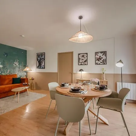 Orphee By Kleidos - 10min! Superbe T2, 4p, Parking Gratuit, Balcon Apartment *